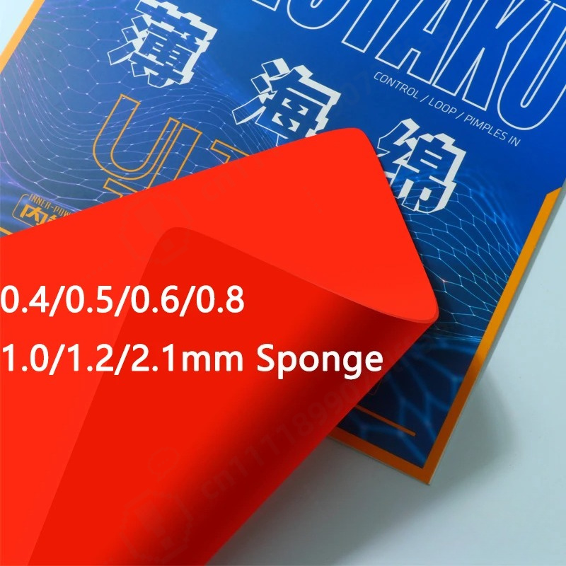 Table Tennis In Japanese - Ultra İnce Masa Tenisi Lastiği Süngeri,
