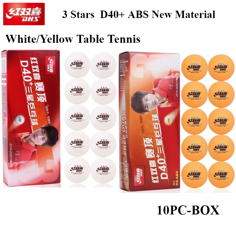10 adet/kutu 3 yıldız DHS Ping - Table Tennis Olympics incelemesi ve fiyatı